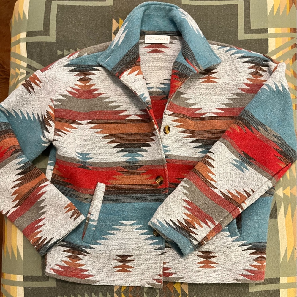 Southwestern Patterned Cardigan